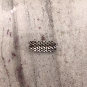 Classic Tiffany & Co. Mesh Ring